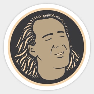 Con Air Nicolas Cage Sticker